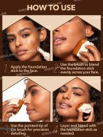 براش کرم پودر شیگلم مدل Skin Magnet - Image 4