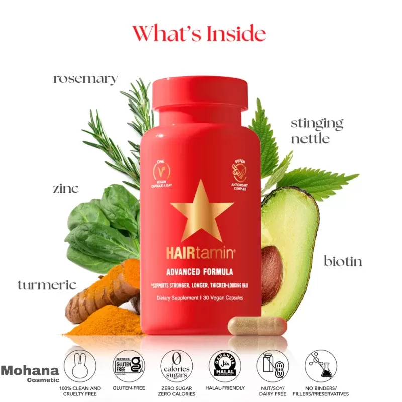 کپسول هیرتامین مدل Advanced Formula - Image 4